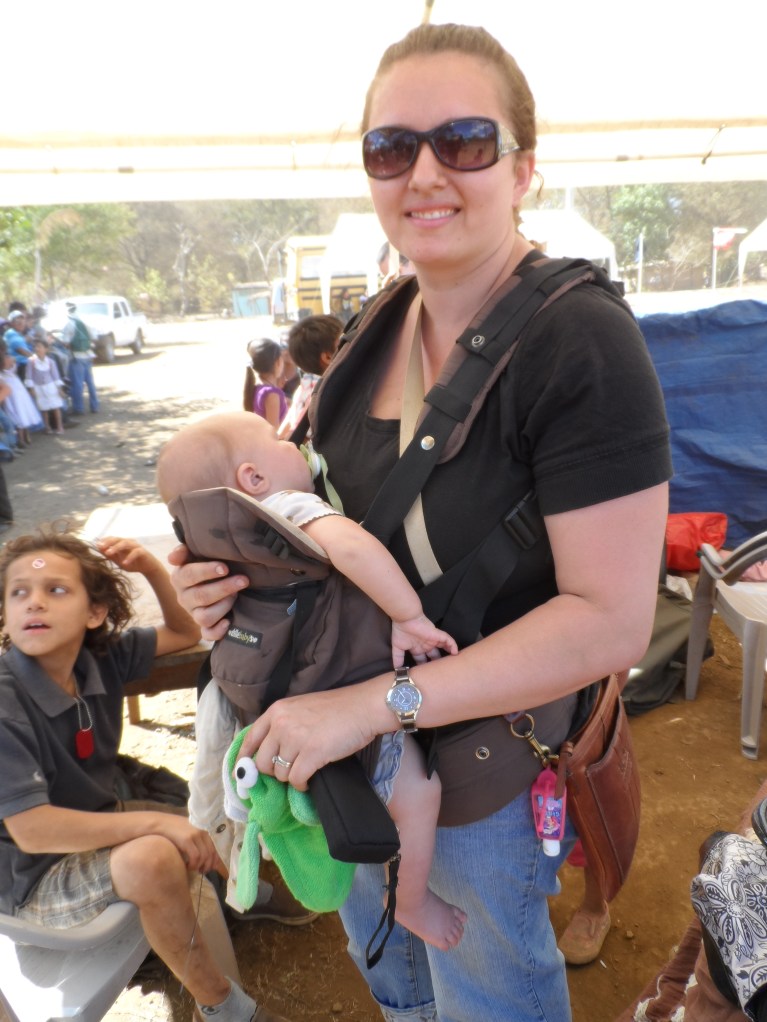 Olivia and I loved using the baby carrier. I finally found one that didn't hurt my back and Olivia would just fall asleep in it.